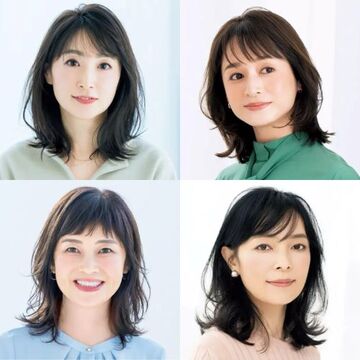 小顔に見える前髪の作り方って？一気に若返る「夏のミディアムヘア」