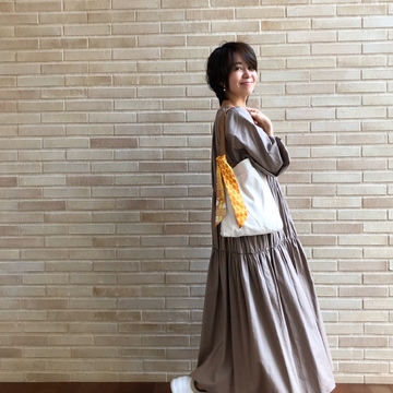 ZARAワンピでゆるりと過ごす