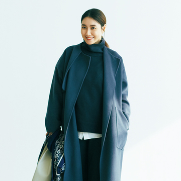 エディター・東原妙子さんは楽で着映える「セットアップ」マニア！ 【おしゃれプロのMyベーシック】