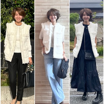 ホワイトジレコーデ3styles &伊勢の旅