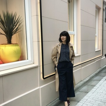 アウターも春物に