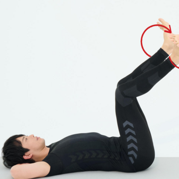 足が冷えたと感じたら…足の冷えとむくみが一気に取れるつま先アップ＆足首回し【骨盤を整える床バレエ】