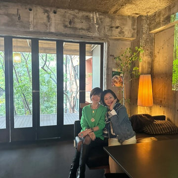 初めましてのJマダムむつみさんと三宮カフェで素敵な時間を♪