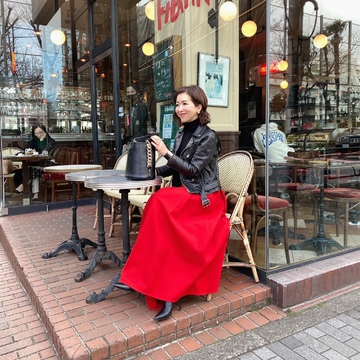 お気に入りのライダースコーデ2選