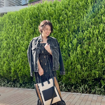 私のデニムジャケット事情。今季の気分はオーバーサイズ♡