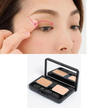 「ベージュ系の光と影」でたるみすっきりアイメイク【いつのまにかきれい！ 40代・50代のミラクルメイク術】