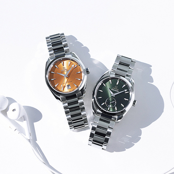 街中でも自然の中でも似合う「オメガ」の洗練スポーティ時計