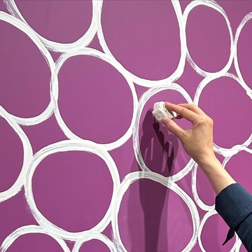 アートウィーク東京でシャンパンを♪