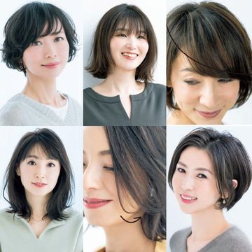 ふんわりボリュームアップが叶う「ボブヘア」が人気！【50代髪型人気ランキングTOP10】
