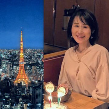 虎ノ門ヒルズ最上階《アンダーズ東京•タヴァングリル＆ラウンジ》でHappy Birthday♪