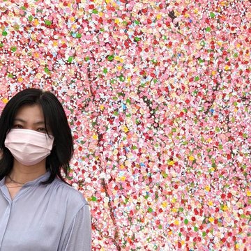 屋内でお花見！ダミアンハーストの桜。みてきました。