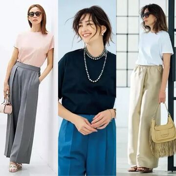Tシャツはカジュアルすぎる？50代が品よく着こなすための「Tシャツコーデ」洗練カジュアル9選