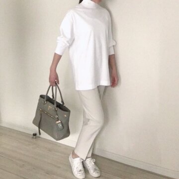 春に気になる「ベージュ」コーディネート