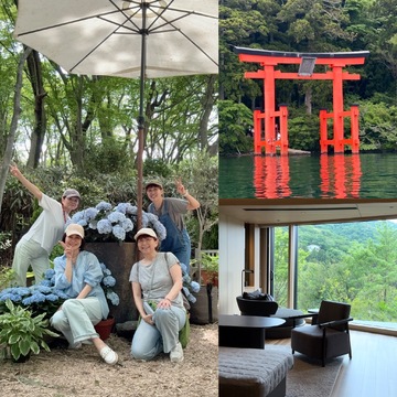 箱根⭐︎心を満たす大人女子4人旅