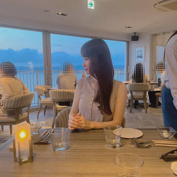 葉山の海と創作フレンチ