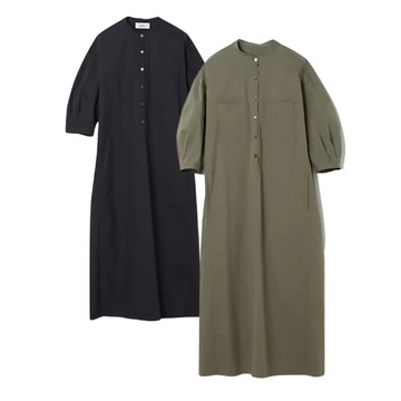 【The last exclusive order】井川遥さんプロデュースブランド「loin.」通気性・速乾性に優れたシャツワンピース。【50代ファッション】