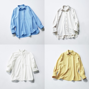 【洗えてアイロンいらずのシャツ4選】ラクとおしゃれを両立する上品シャツ