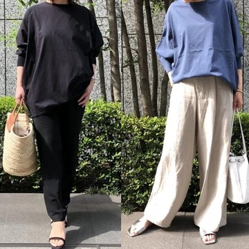 今の季節に大活躍の「ガリャルダガランテ×エクラのドルマンカットソー」をおしゃれプロがリアル試着！