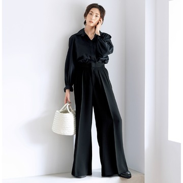 スタイリスト 森 慶子さんがセレクション「L’UNE」で叶える冬の上質シンプルスタイル