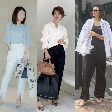 ベルトやめがね、バッグチャームなど…コーディネートをアップデートしてくれる「50代愛用の小物」に注目！