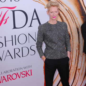 Web eclat的気になるセレブの私服スナップ 五選　＜ティルダ・スウィントン＞