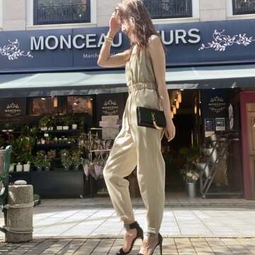 ZARAのジャンプスーツで着回しコーデ