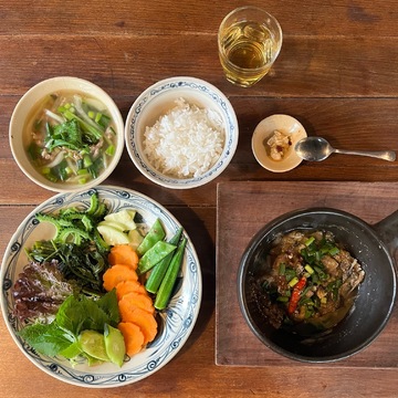 初夏、ベトナム料理を習う