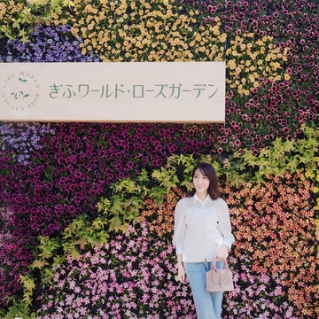 【ZARA、ユニクロ】大人のプチプラMIXコーデでローズガーデンへ