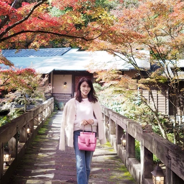 大人な贅沢スイーツと紅葉散策