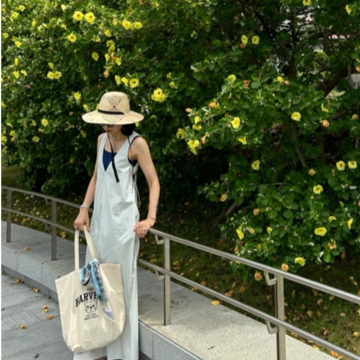 ZARAの夏ワンピでヘルシーな大人の肌見せ