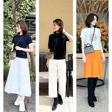 初秋から秋にかけて活躍するトップス