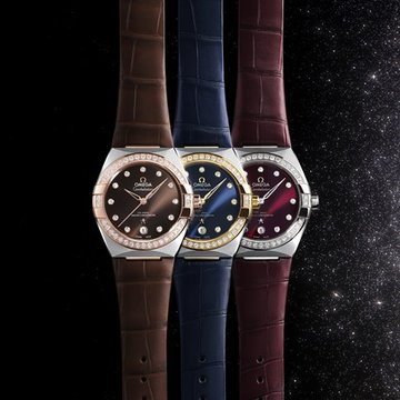 ワントーンが鮮やか！オメガの名品「コンステレーション」に新カラーが登場