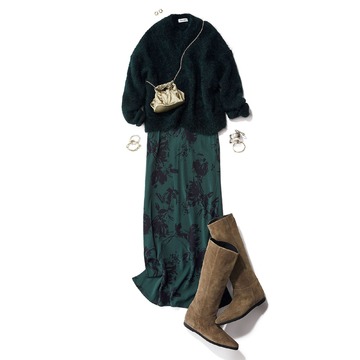 エディター 坪田あさみさんがナビゲート！ 「SACRA」のニットで作るこなれスタイル