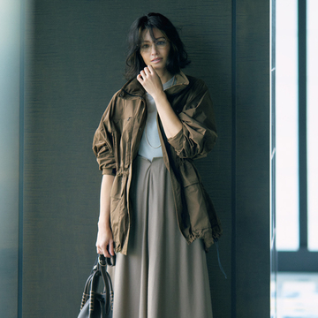 なめらかウール素材のロングスカートなら、冬のカジュアルをワンランク上質に【冬こそロングスカートの出番です】