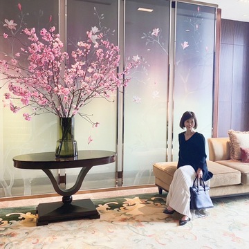 和の桜アフタヌーンティーへ