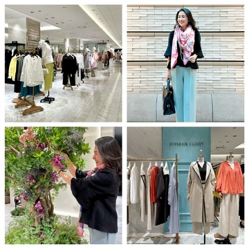 心がときめく♡春服を見に伊勢丹新宿店へ