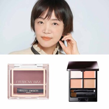 広瀬あつこさんの「散らかり眉」整えメイクでボサボサ眉をカジュアル感ある洗練眉に！