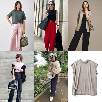 ヘルシーな肌見せを叶えてくれる！50代のノースリーブコーデ3選【ファッション人気ランキングTOP10】