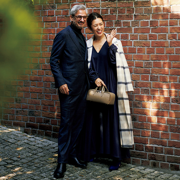 大草直子さんの【夫と過ごす日のコーディネート④】父母としてのお出かけシーン