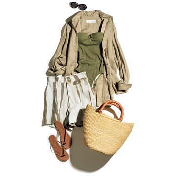 【大人の水着＆水際スタイル】おしゃれリーダーのこの夏の水際スタイルはコレ！