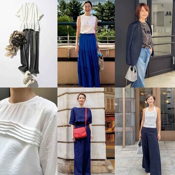 定番から期間限定のコラボアイテムまで！40・50代のユニクロTシャツコーデ【ファッション人気ランキングTOP10】