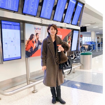 ZARAのボアコートでニューヨークの旅へ