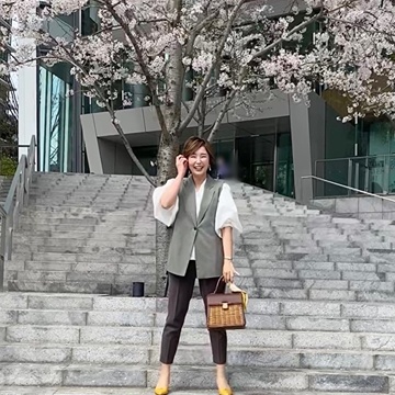 イエロー小物で春気分♪