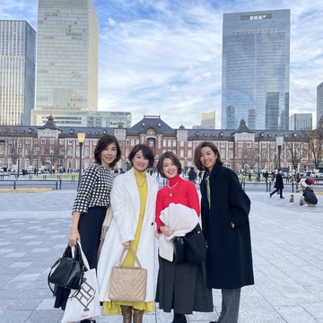 新丸ビルの〝メゾンバルサック〟で華組ランチ会