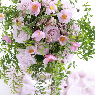 秋の花 コスモスと秋明菊