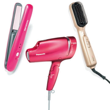 前髪スタイリングがより決まる！便利な「ヘアケア家電4」