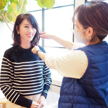 一年の締めくくりは冬のミディアムヘア