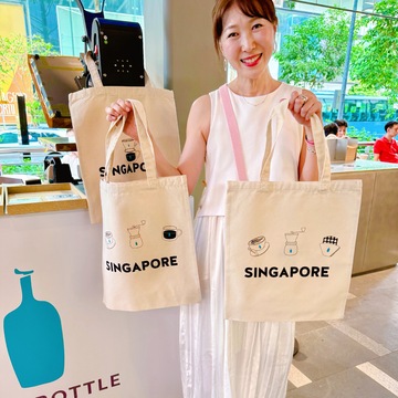 今だけ！ブルーボトルコーヒーのトートバッグをカスタマイズ