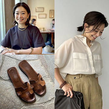 ファッションエディター三尋木奈保さんが伝授！50代夏の定番アイテム「Tシャツ・シャツ・ブラウス」の着こなし術