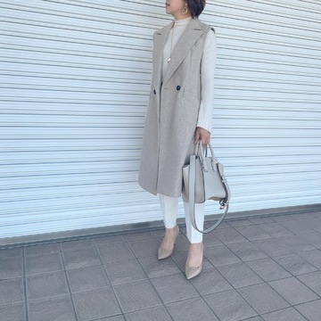 びっくりするくらいスタイル良く見えるZARAのベスト